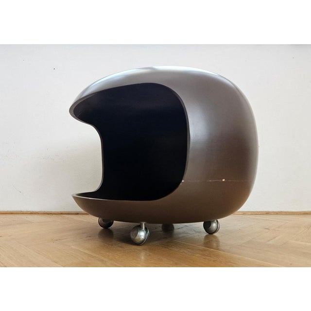 Mid-Century Space Age Side Table by Ernst Moeckl, Germany, 1970s For Sale - Image 8 of 17