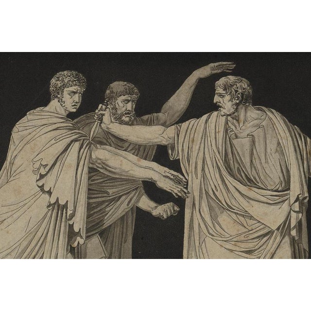 Jean François Janinet after Moitte, Scenes from Antiquity, Engravings, 1795, Set of 5 For Sale - Image 11 of 18