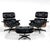 Rare Pair of Early Rosewood Eames Lounge Chairs For Sale - Image 14 of 15