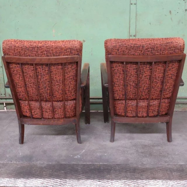 Set of Art Deco Armchairs, 1930s For Sale - Image 14 of 18