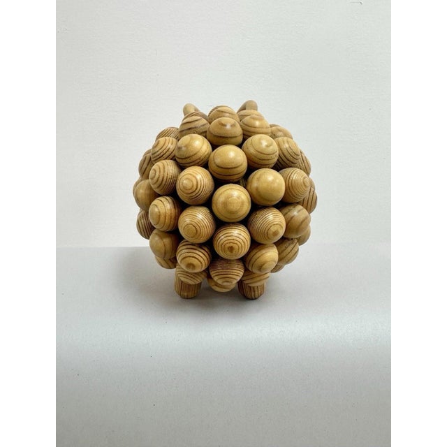 Aarikka Finland Vintage Wooden Ram Sheep Collectible Home Decor MCM Mid Century For Sale In Tampa - Image 6 of 11