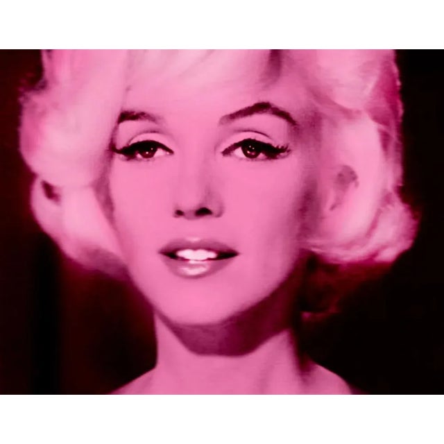 Pink Marilyn Oversize Signed limited edition - Pop Art - Marilyn Monroe by the London based contemporary pop art image...