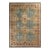 Rug & Kilim’s Distressed Christo Rug in Gold and Blue, 5x7 For Sale