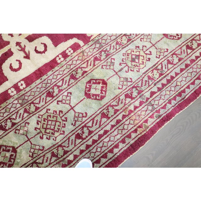 Early 20th Century Zabihi Collection Large Square Turkish Oushak Rug - 16'2" x 16'4" For Sale - Image 12 of 12