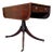 Early 19th Century Regency Mahogany Pedestal Pembroke Table, 1820 For Sale