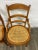 Antique Victorian Eastlake Style Ladderback Cane Dining Occasional Chairs - Pair For Sale - Image 4 of 10