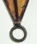 Animal Skin Vintage Moroccan Berber Hand-Painted Hide and Iron Fan-Form Wall Sconce, 1980 For Sale - Image 7 of 14