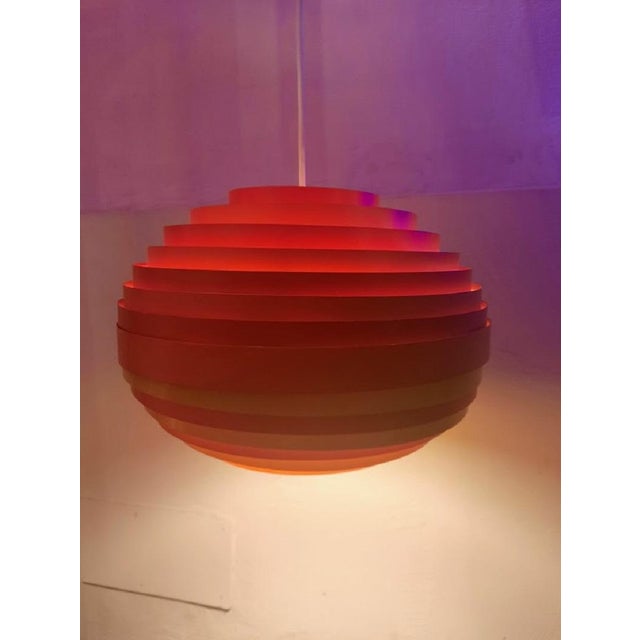 Dynamic Hanging Light by Wilhelm Vest, 1969 For Sale - Image 4 of 6