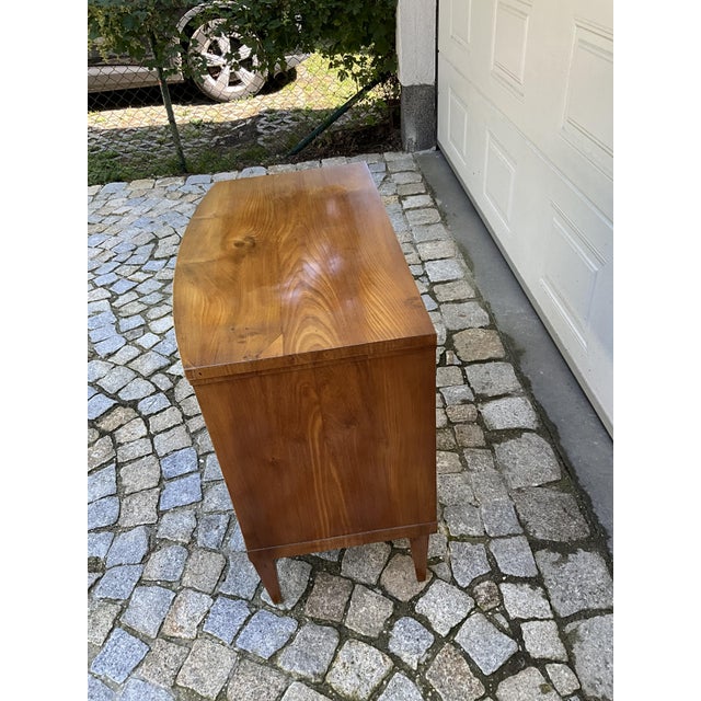 Wood Biedermeier Chest of Drawers in Ash, 1820s For Sale - Image 7 of 18