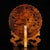 Vintage Chinese Boxwood Dragon Screen | Hand-Carved Table Screen With Gemstone Inlay For Sale - Image 9 of 9