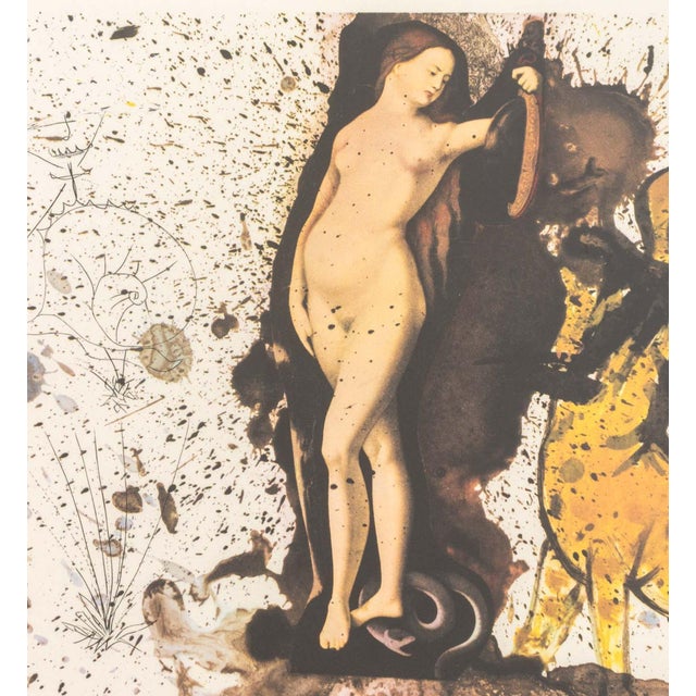 Abstract Salvador Dali "Homage to Cranach" Etching For Sale - Image 3 of 10