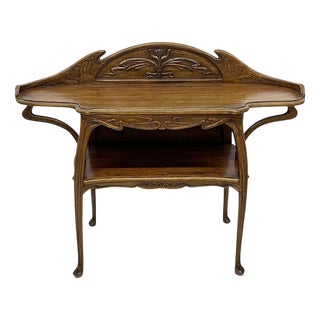 Art Nouveau Wall Side Table, 1900s For Sale