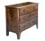 Rustic European 18th Century Inlaid Italian Walnut Three Drawer Chest with Lined Drawers For Sale - Image 3 of 9