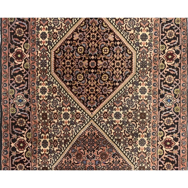 Textile Vintage Bidjar Runner Rug 2ft 7in X 9ft 9in For Sale - Image 7 of 8