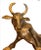 Black Late 19th Century Brass Bull Sculpture For Sale - Image 8 of 11