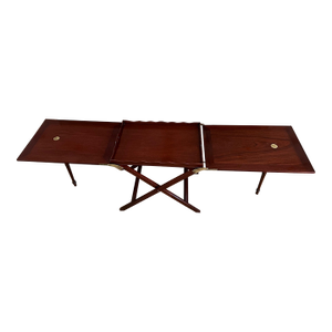 Mid Century "Party Butler" Expandable Tray Table by Baker Furniture