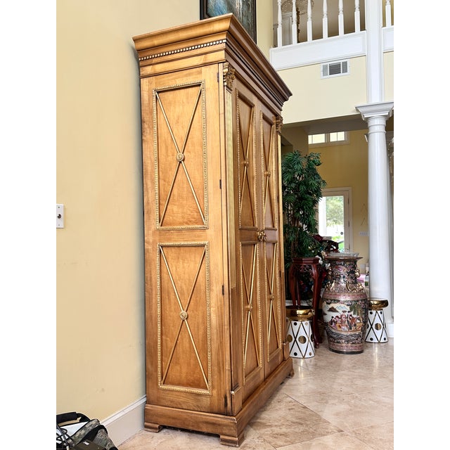 2000 - 2009 Ej Victor Traditional Media & Storage Armoire For Sale - Image 5 of 14