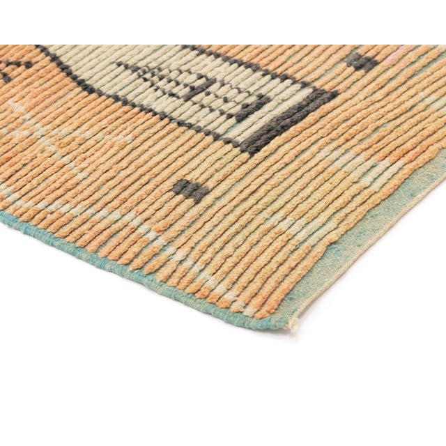 Contemporary Hand-Knotted Wool Premium Rug by Azele Studio For Sale - Image 3 of 10