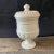Ceramic Antique Italian Apothecary Jar Venetian Malva Porcelain Urn Large For Sale - Image 7 of 14