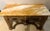 French Louis XV Style Giltwood Marble-Top Console, Hall or Center Table For Sale - Image 3 of 13