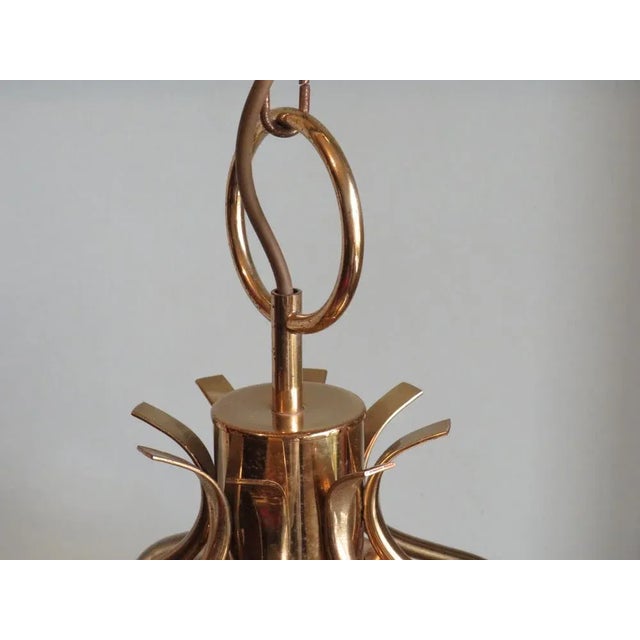 Hollywood Regency Pendant, 1970s For Sale - Image 6 of 11