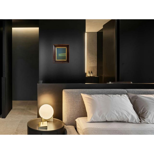 “River Moss" Abstract Art in Antique Frame, Transitional Living Room Art by JTS For Sale In Minneapolis - Image 6 of 11