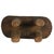 Brown Antique Senufo-Style Hand-Carved Wood Stool With Rich Patina, West African Tribal Form For Sale - Image 8 of 8