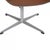 Brown Vintage Swan Chair in Leather by Arne Jacobsen, 1960s For Sale - Image 8 of 16