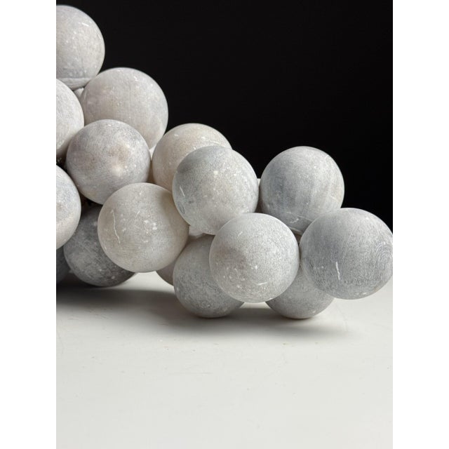 Grey Alabaster Grape Cluster For Sale - Image 18 of 18