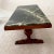 Mid 20th Century Unique Marble and Wood French Inspired Trestle Console/Libaray/Coffee/Cocktail/Display Table Great Vintage Condition For Sale In Denver - Image 6 of 11