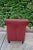 Brayton International Brayton International Brick Red Club Chair For Sale - Image 4 of 13