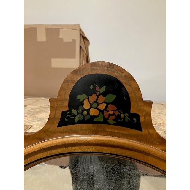 Wood Wood Frame Walll Mirror For Sale - Image 7 of 9