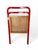 Folding Chair with Viennese Straw by Giorgio Cattelan for Cidue, Italy, 1970s For Sale - Image 6 of 7