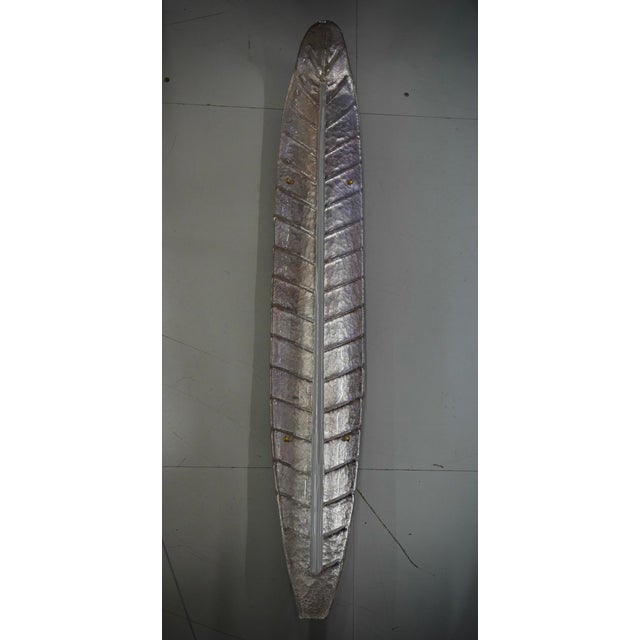 Murano Art Glass Pink and White Wall Light and Sconces, 1990 For Sale - Image 10 of 10