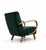 Vintage Bentwood Chair in Emerald Green Velvet by Jindrich Halabala, 1930 For Sale - Image 9 of 10