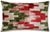 Mid-Century Modern Hand-Knotted Silk Velvet Ikat Lumbar Pillow - 16x24 Ruby & Moss Green For Sale - Image 3 of 8