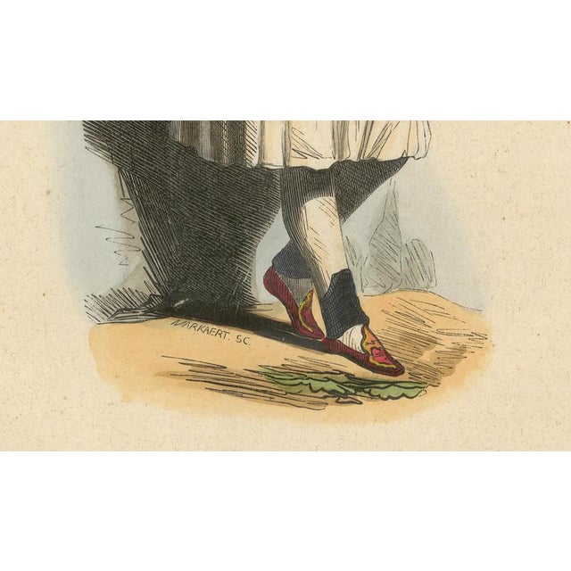 Greek Man in Traditional Dress, 1845, Hand-Coloured Lithograph For Sale - Image 5 of 10