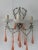 Pink Maison Bagues Style Beaded Murano Pink Opaline Drops Sconces Rare C 1920 For Sale - Image 8 of 12