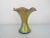 Gold Steuben Aurene 723 Gold Blue Iridescent Ruffle Art Glass Vase For Sale - Image 8 of 8
