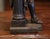 Figurative 19th Century Patinated Spelter Figure of French Philosopher Blaise Pascal For Sale - Image 3 of 13
