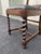 Brown Antique Oak Barley Twist Dining Chairs- Set of 5 For Sale - Image 8 of 12