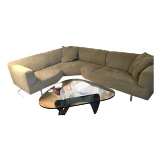 1990s Piero Lissoni for Cassina "Met" Corner Sofa Sectional - Project Piece For Sale