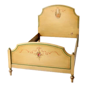 Antique French Provincial Twin Bed