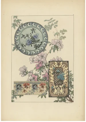 Decorative Flora, 1896, Paper