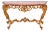 Louis XV Style Giltwood and Marble Console Table For Sale
