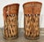 Mid 20th Century Vintage Mexican Southwest Equipale Leather and Cedar Wood Bar Stools, Pair For Sale - Image 5 of 12