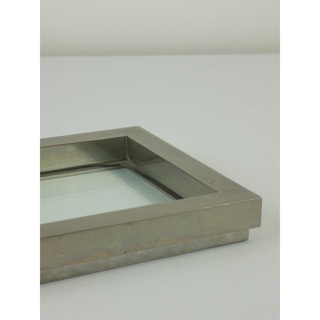 Metal and Glass Ashtray, Italy, 1970 For Sale - Image 6 of 7