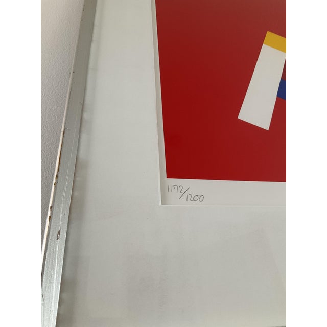 Per Anoldi, Abstract Composition, Print, 1960s, Framed For Sale - Image 14 of 15