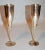 1960s Art Deco Silver Plate on Copper Minimalist Goblets- a Pair For Sale In Miami - Image 6 of 13