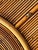Brown Sunburst Rattan Coffee Table, Attributed to Vivai Del Sud, Italy, 1970s For Sale - Image 8 of 17